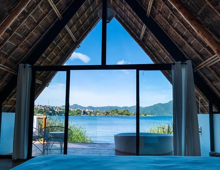 Hotel Bambu Santiago Atitlán Dış mekan fotoğraf